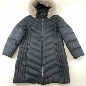 𝅺anne Klein chevron quilted puffa parka Size 16